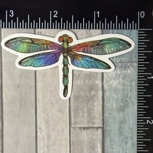 🌀10/$10🌀 Dragonfly Reusable Waterproof Sticker Decal